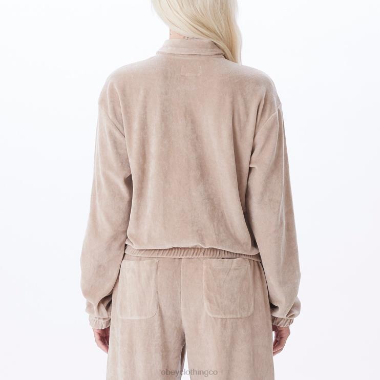 ropa Gris plateado 8RB6X702 OBEY mujer jersey karina